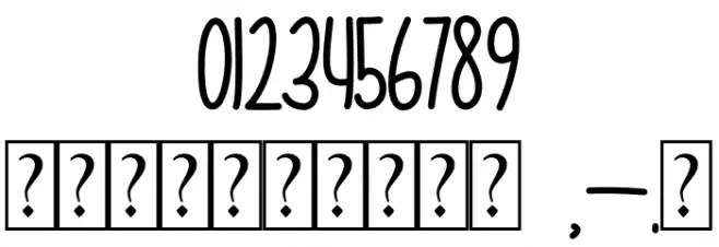 Feeling Good Thin フォント その他の文字