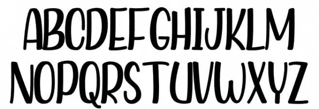 Feeling Good Schriftart Groß