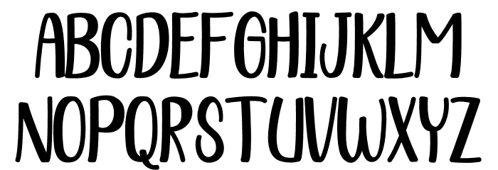 Feeling Good Font LOWERCASE