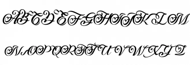 Feeling Lovely Font Litere mari