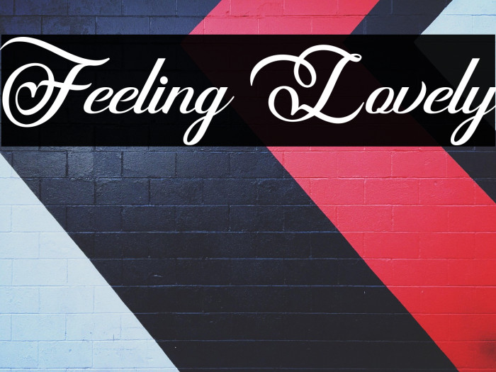 Feeling Lovely Example 3