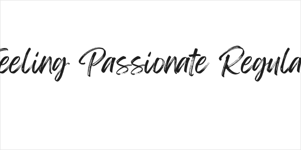 Feeling Passionate Regular Logo