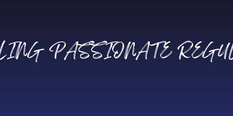 Feeling Passionate Regular Social Header