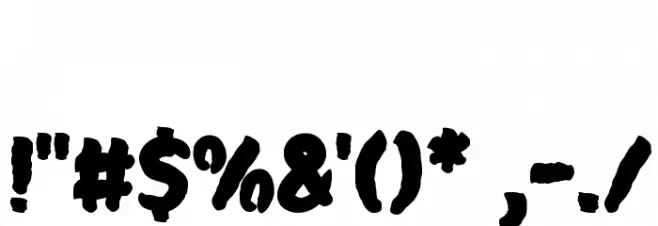 Feeling Scared फ़ॉन्ट अन्य घर का काम