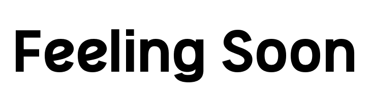 Feeling Soon  Free Fonts Download