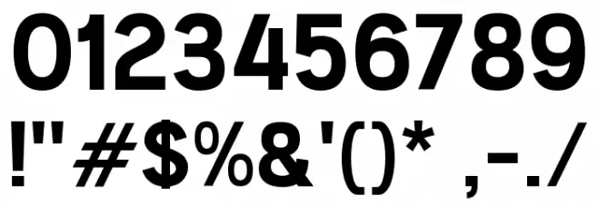 Feeling Soon Font OTHER CHARS