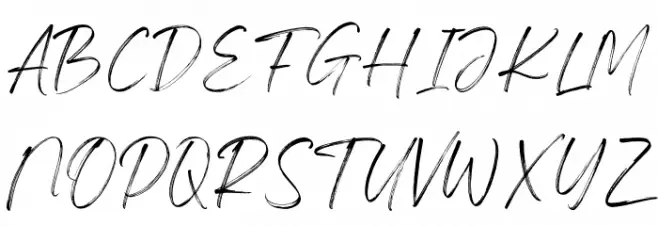 Feeling Steady Personal use fon Шрифта ВЕРХНИЙ