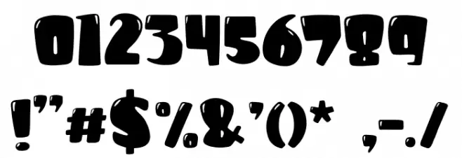 FeelingGood Font OTHER CHARS