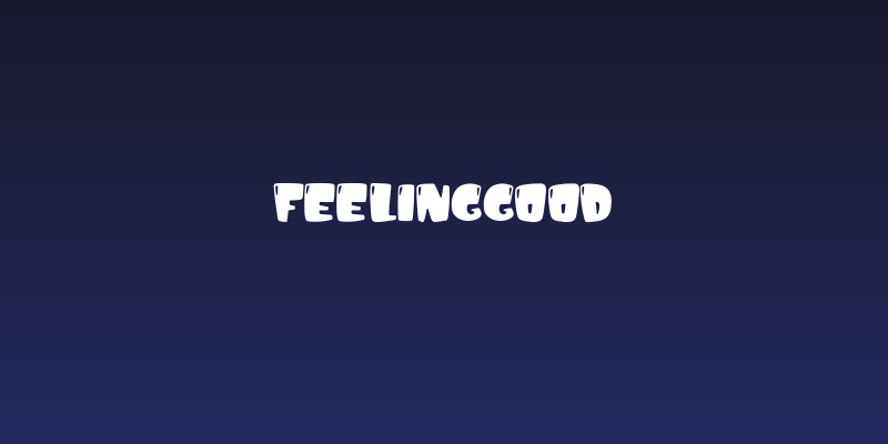 FeelingGood Social Header