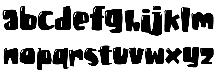 FeelingGood フォント 小文字