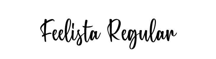 Feelista Regular  Free Fonts Download