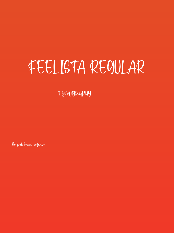 Feelista Regular Poster