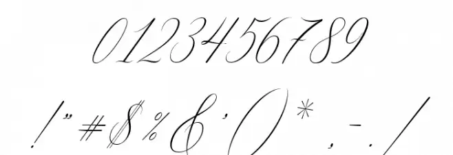 Feelsmooth Font OTHER CHARS