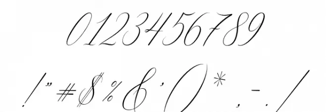 Feelsmooth Font OTHER CHARS