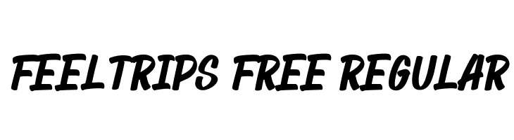 Feeltrips Free Regular  フリーフォントのダウンロード
