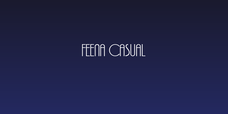 Feena Casual Social Header