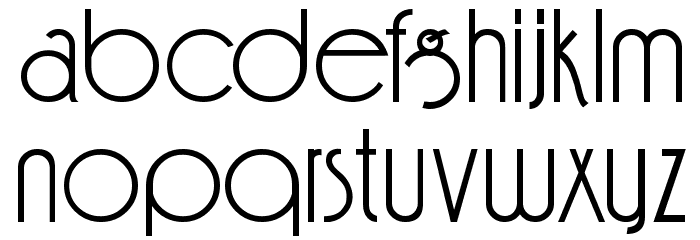 Feena Casual Font LOWERCASE