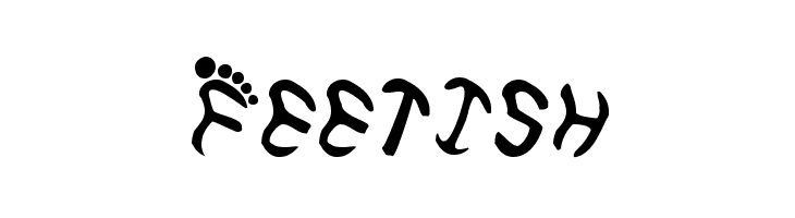 Feetish  Frei Schriftart Herunterladen