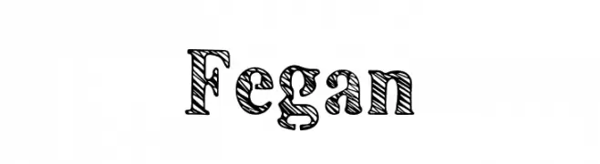 Fegan  تنزيل الخطوط