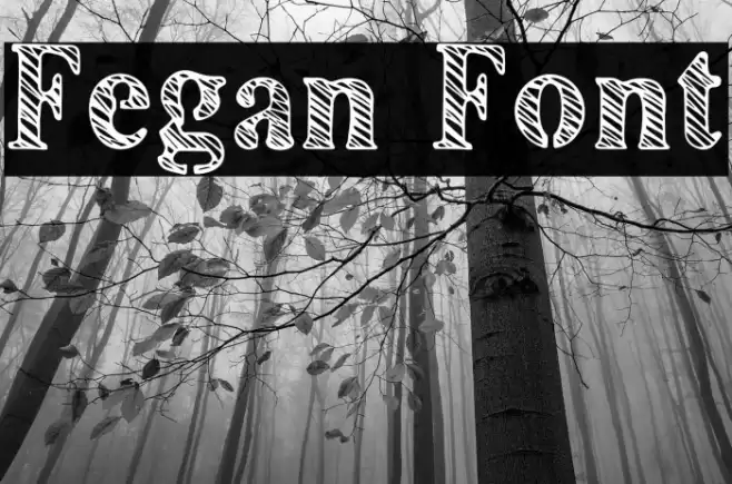 Fegan Font examples