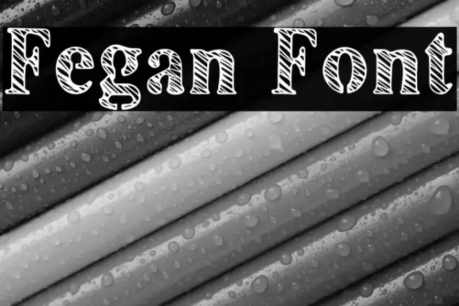 Fegan Font examples