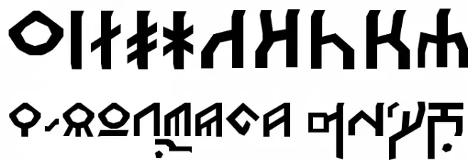 Fehti Martonersi Regular Font OTHER CHARS