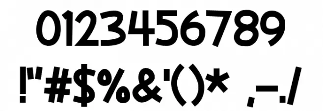 Feijoada Font OTHER CHARS