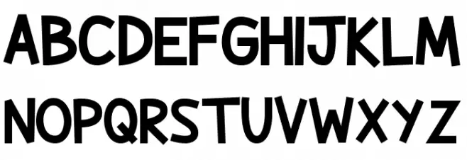 Feijoada Font UPPERCASE
