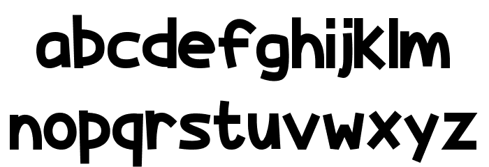 Feijoada Schriftart Kleinbuchstaben