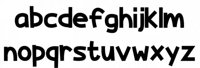 Feijoada Font LOWERCASE