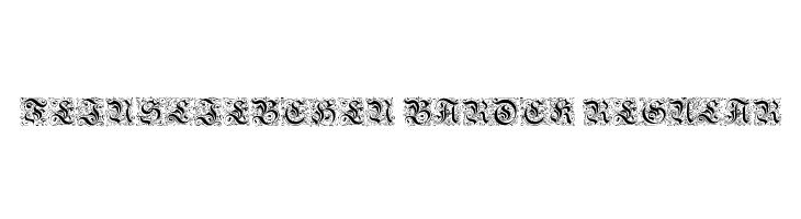 Feinsliebchen Barock Regular Font