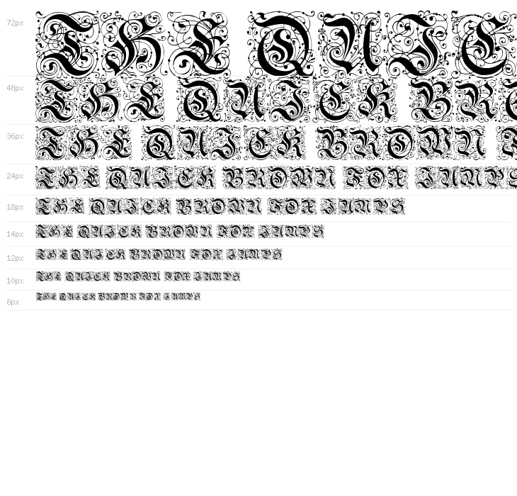 Feinsliebchen Barock Regular Waterfall