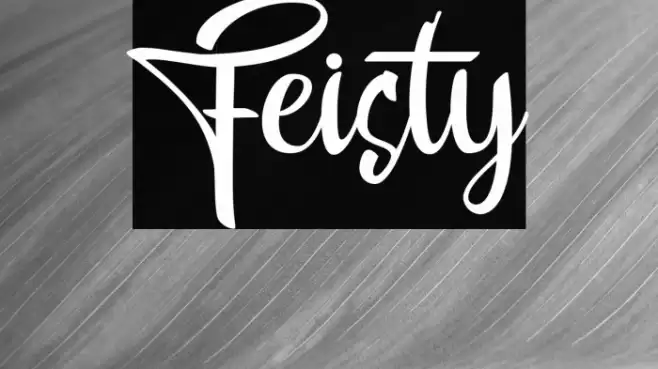 Feisty Font examples