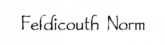 Feldicouth Norm  Frei Schriftart Herunterladen