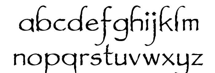 Feldicouth Norm Font LOWERCASE