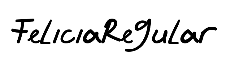 Felicia Regular  免费字体下载