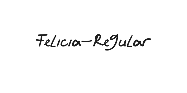Felicia-Regular Logo