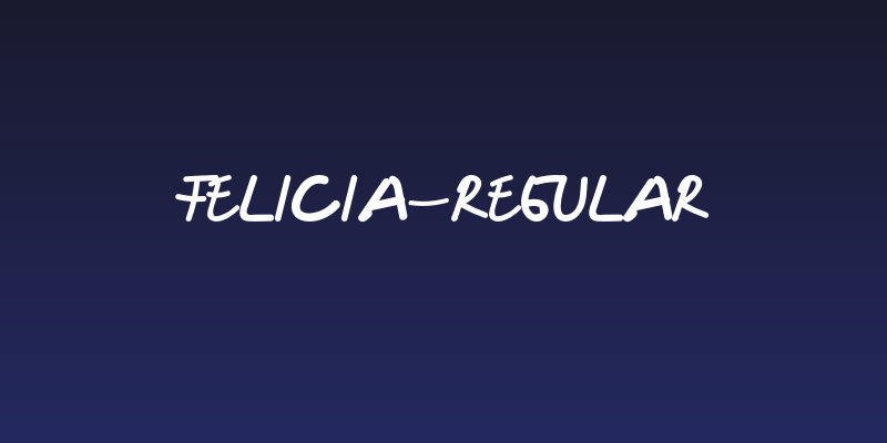 Felicia-Regular Social Header