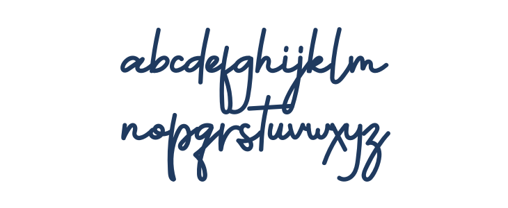 Felicia Signature Script Lowercase