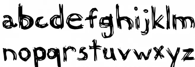 Felicia Schriftart Kleinbuchstaben