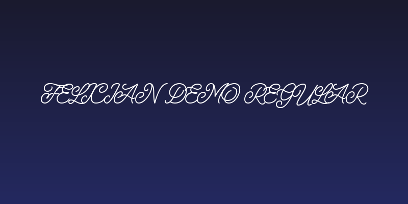 Felician Demo Regular Social Header