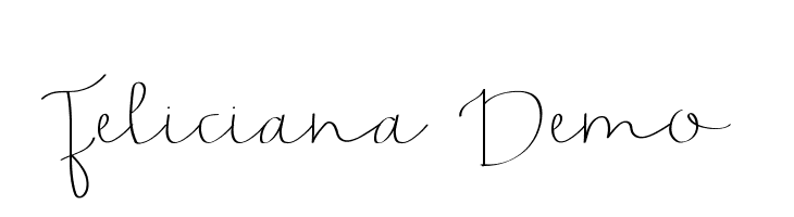 Feliciana Demo  لخطوط تنزيل