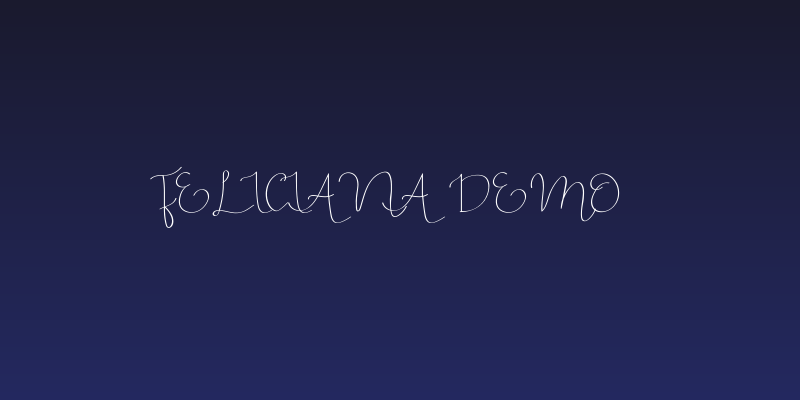 Feliciana Demo Social Header