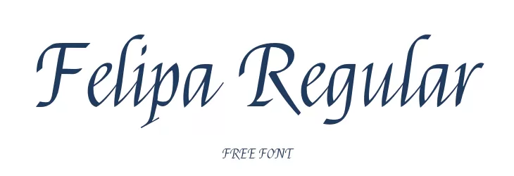 Felipa Regular  تنزيل الخطوط