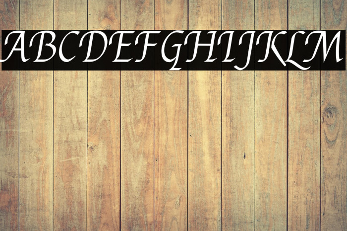 Felipa Regular خط examples