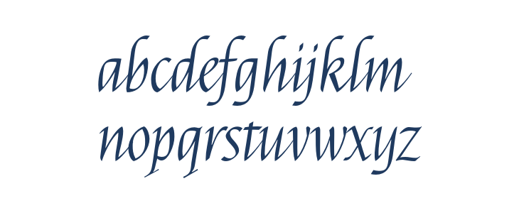 Felipa Regular Lowercase