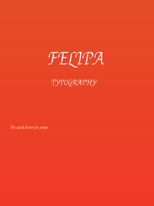 Felipa Poster