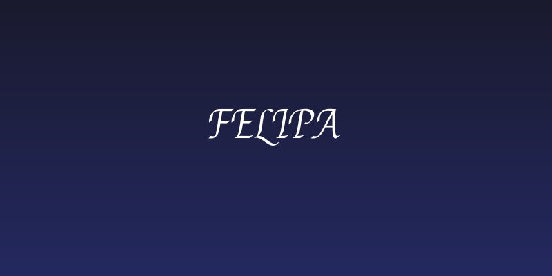 Felipa Social Header