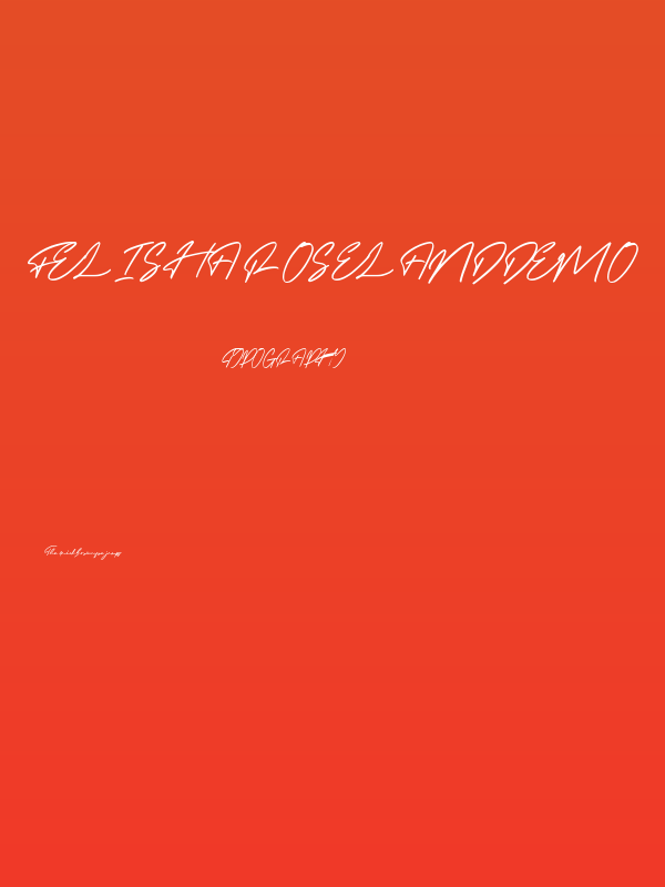 Felisha Roseland Demo Poster