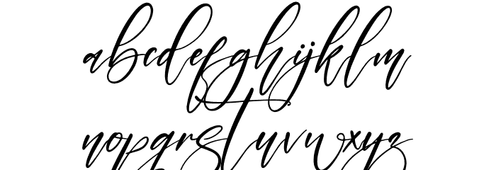Felisha Font LOWERCASE